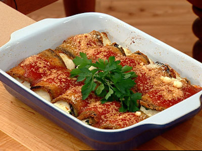 Mbeshtjella patellxhana te mbushur (parmigiana ose involtini)